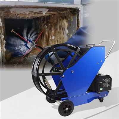 쓰레기 슈트 청소 기계